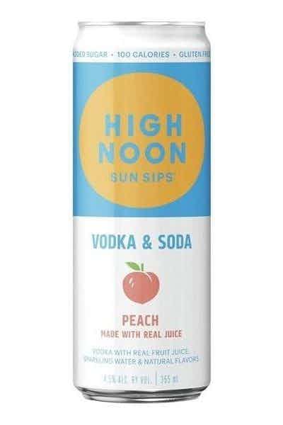 High Noon Hard Seltzer Peach
