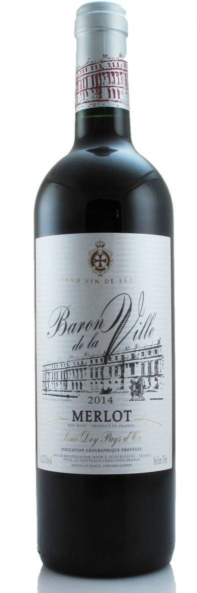 Baron De La Ville Merlot Semi Dry